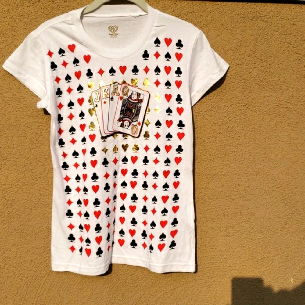 Women's cards tshirt